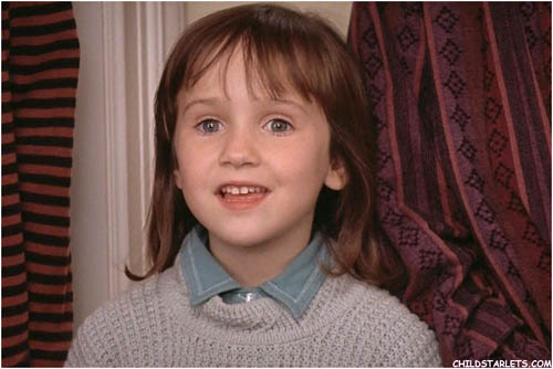 mara wilson now. Kid celebs: now and then